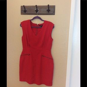 Forever 21 Red/Orange dress